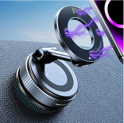 🧲✨ Soporte Magnético de Succión al Vacío | Fijación Firme sin Perforar