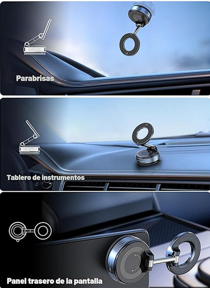 🧲✨ Soporte Magnético de Succión al Vacío | Fijación Firme sin Perforar