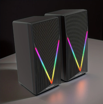 🎮🔊 Parlante Gamer RGB con Luces Rítmicas – Sonido y Estilo en Cada Partida ✨